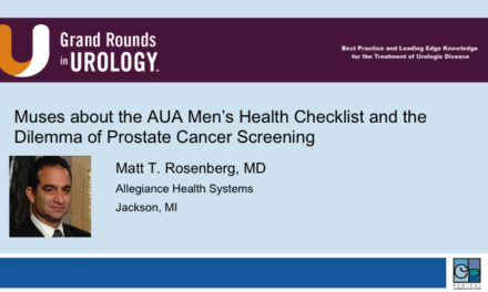 Muses about the AUA Men’s Health Checklist and the Dilemma of Prostate Cancer Screening