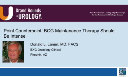 Point Counterpoint: BCG Maintenance Therapy Should Be Intense