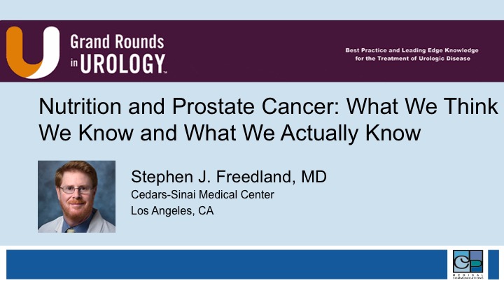 Nutrition and Prostate Cancer