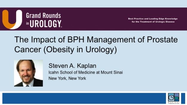 The Impact of BPH and Management of Prostate Cancer Obesity in Urology