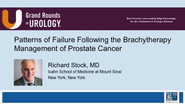 Patterns of Failure Following the Brachytherapy Management of Prostate Cancer