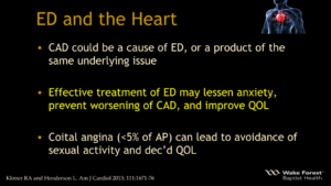 Dr. Ryan Terlecki Erectile Dysfunction and Cardiovascular Health