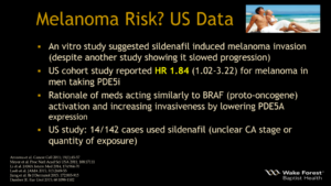 Viagra Cialis Melanoma Risk? US Data