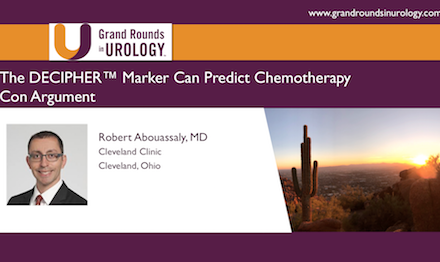 Can the DECIPHER Marker Predict Chemotherapy?