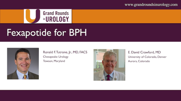 Fexapotide for BPH