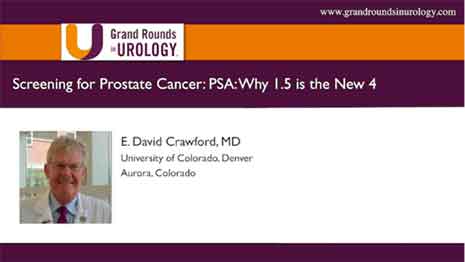 Screening for Prostate Cancer: PSA: Why 1.5 is the New 4