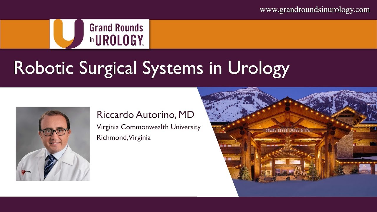 Robotic Surgical Systems In Urology: What's In The Pipeline?