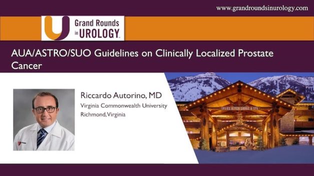 AUA/ASTRO/SUO Guidelines on Clinically Localized Prostate Cancer