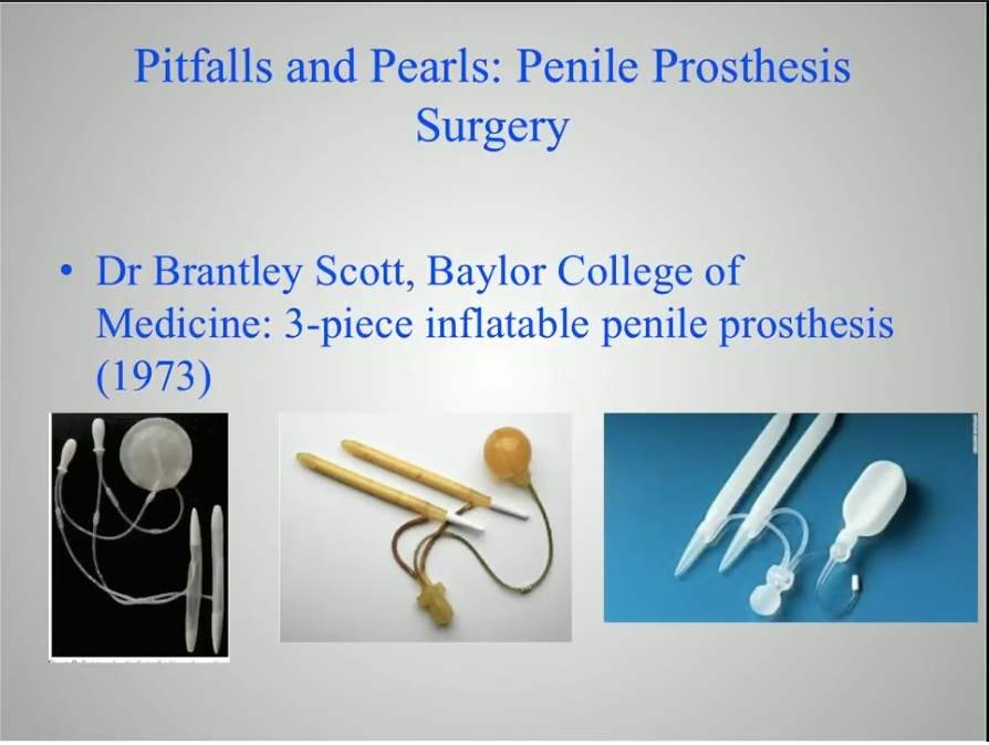 Brian S. Christine Pitfalls and Pearls of Penile Prosthesis Surgery