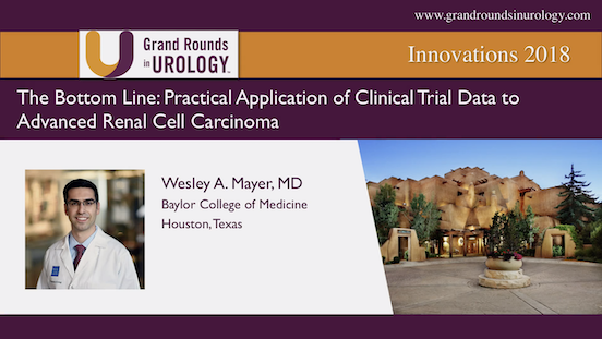 The Bottom Line: Practical Application of Clinical Trial Data to Advanced Renal Cell Carcinoma
