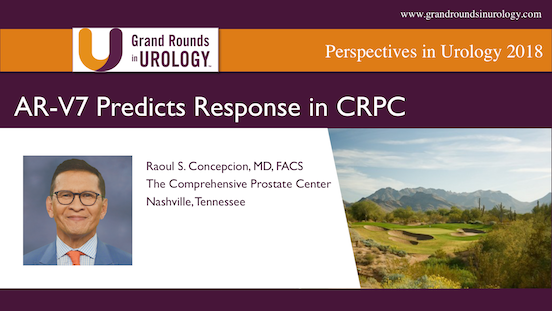 AR-V7 Predicts Response in CRPC