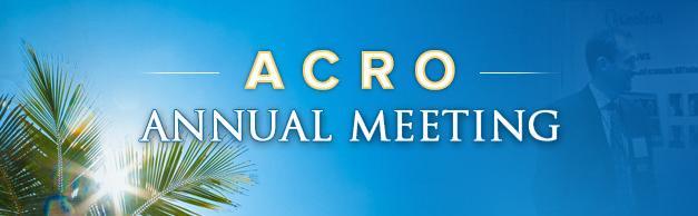 ACRO’s Annual Meeting: Radiation Oncology Summit