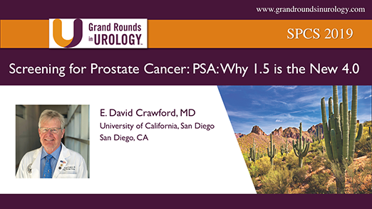 Screening for Prostate Cancer: PSA: Why 1.5 is the New 4.0