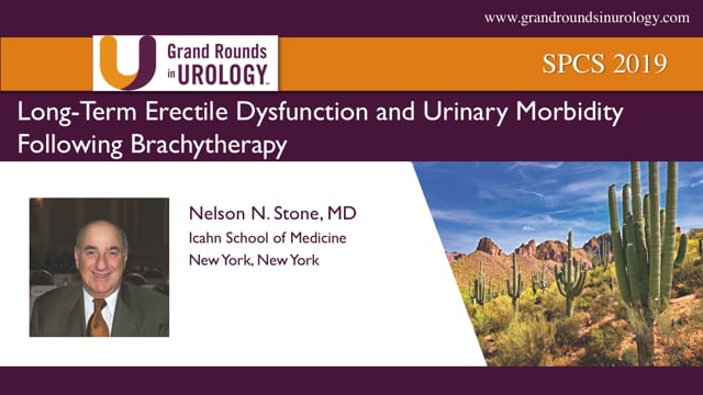 Long Term Erectile Dysfunction and Urinary Morbidity After Brachytherapy