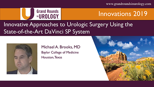Innovative Approaches to Urologic Surgery Using the State-of-the-Art DaVinci SP System