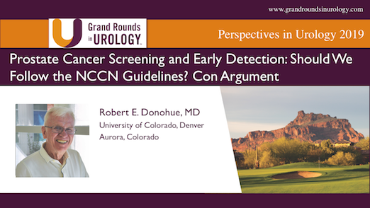 Prostate Cancer Screening and Early Detection: Should We Follow the NCCN Guidelines? Con Argument