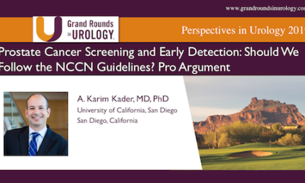Prostate Cancer Screening and Early Detection: Should We Follow the NCCN Guidelines? Pro Argument