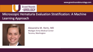 Microscopic Hematuria Evaluation Stratification: A Machine Learning Approach