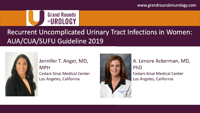 Dr. Anger - Recurrent Urinary Tract Infections