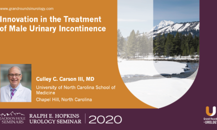 Innovation in the Treatment of Male Urinary Incontinence