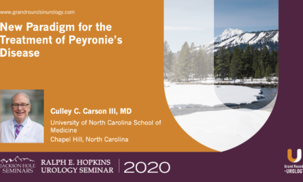 New Paradigm for the Treatment of Peyronie’s Disease