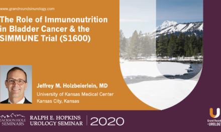 The Role of Immunonutrition in Bladder Cancer & the SIMMUNE Trial (S1600)