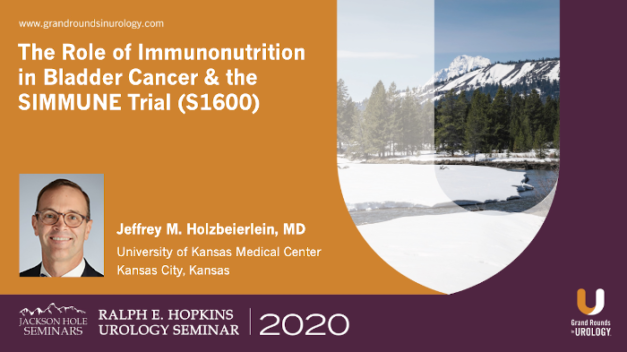 The Role of Immunonutrition in Bladder Cancer & the SIMMUNE Trial (S1600)