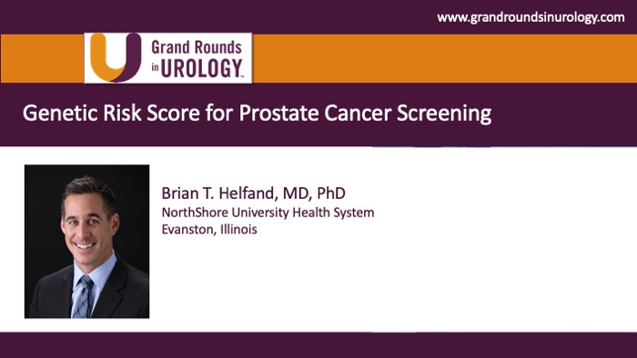 Genetic Risk Score for Prostate Cancer Screening | Video | Dr. Helfand