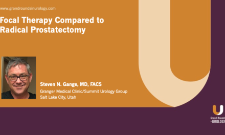 Focal Therapy Compared to Radical Prostatectomy