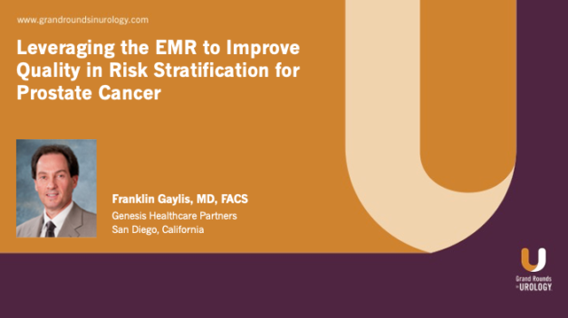 Leveraging the EMR to Improve Quality in Risk Stratification for Prostate Cancer