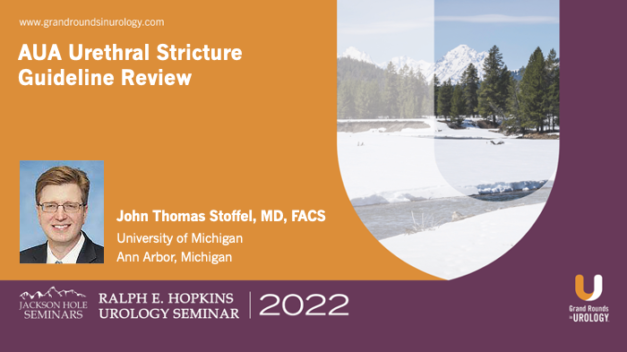 AUA Urethral Stricture Guideline Review