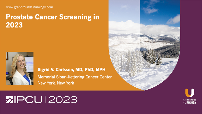 Dr. Carlsson - Prostate Cancer Screening 2023