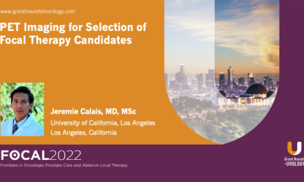 PET Imaging for Selection of Focal Therapy Candidates