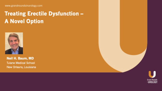 Treating Erectile Dysfunction – A Novel Option