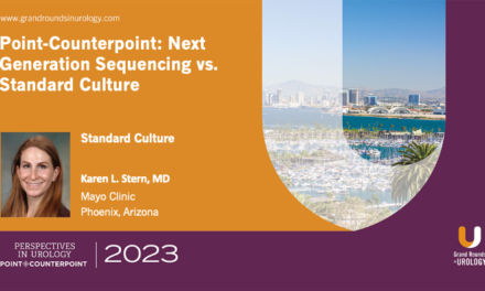 Point-Counterpoint: Next Generation Sequencing vs. Standard Culture – Standard Culture
