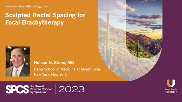 Sculpted Rectal Spacing for Focal Brachytherapy