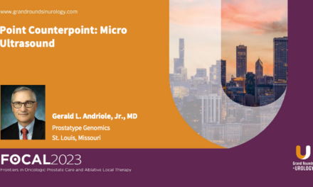 Point Counterpoint: Micro Ultrasound