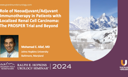 Role of Neoadjuvant/ Adjuvant Immunotherapy in Patients with Localized Renal Cell Carcinoma: The PROSPER Trial and Beyond