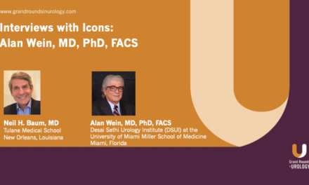 Interviews with Icons: Alan Wein, MD, PhD, FACS
