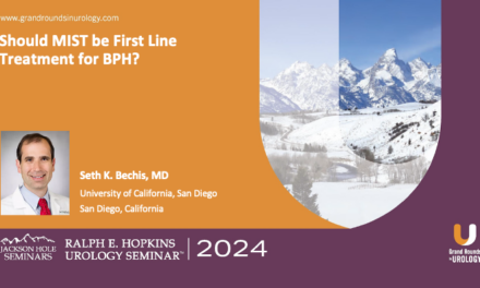Should MIST be First Line Treatment for BPH?