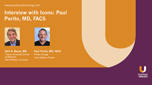 Interviews with Icons: Paul Perito, MD, FACS