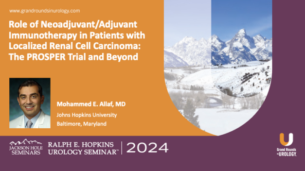 Role of Neoadjuvant/Adjuvant Immunotherapy in Patients with Localized Renal Cell Carcinoma: The PROSPER Trial and Beyond