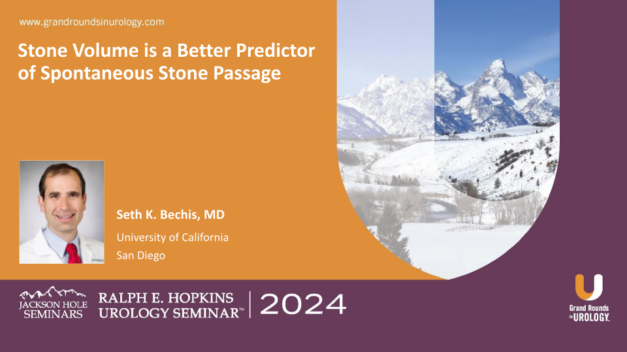 Stone Volume is a Better Predictor of Spontaneous Stone Passage