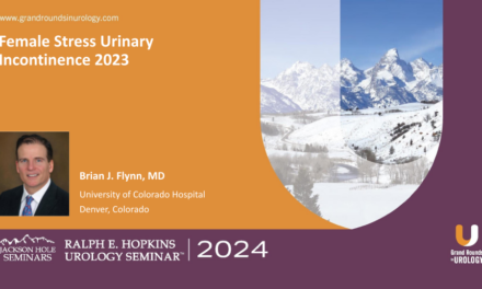 Female Stress Urinary Incontinence 2023