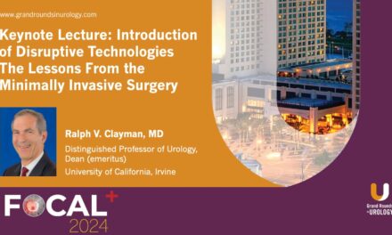 KEYNOTE LECTURE – Introduction of Disruptive Technologies The Lessons From the Minimally Invasive Surgery