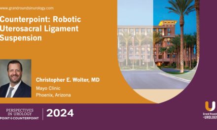 Counterpoint: Robotic Uterosacral Ligament Suspension