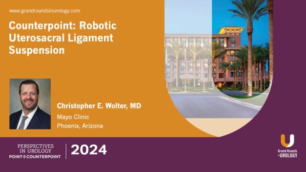 Counterpoint: Robotic Uterosacral Ligament Suspension