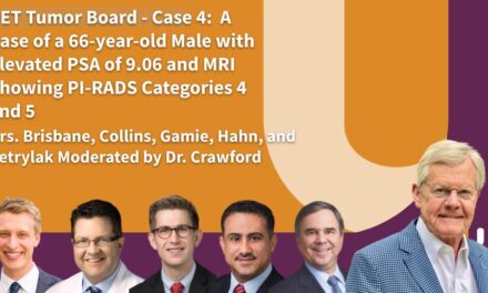 PET Tumor Board – Case 4: A Case of a 66-year old Male with Elevated PSA of 9.06 and MRI Showing PI-RADS Category 4 and 5