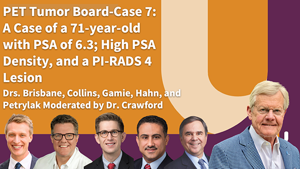 PET Tumor Board–Case 7: A Case of a 71-year-old with PSA of 6.3, High PSA Density, and a PI-RADS 4 Lesion
