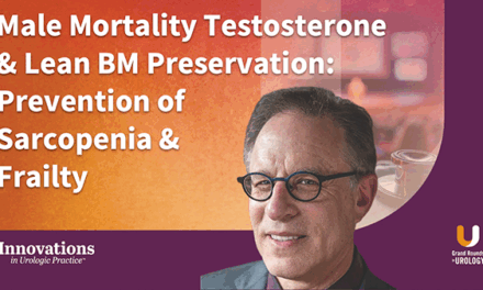 Male Mortality Testosterone & Lean BM Preservation: Prevention of Sarcopenia & Frailty